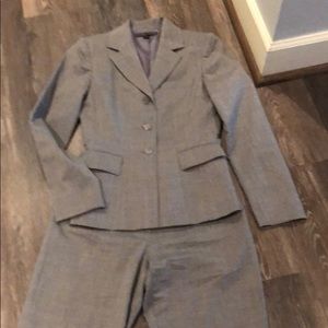 Gray suit